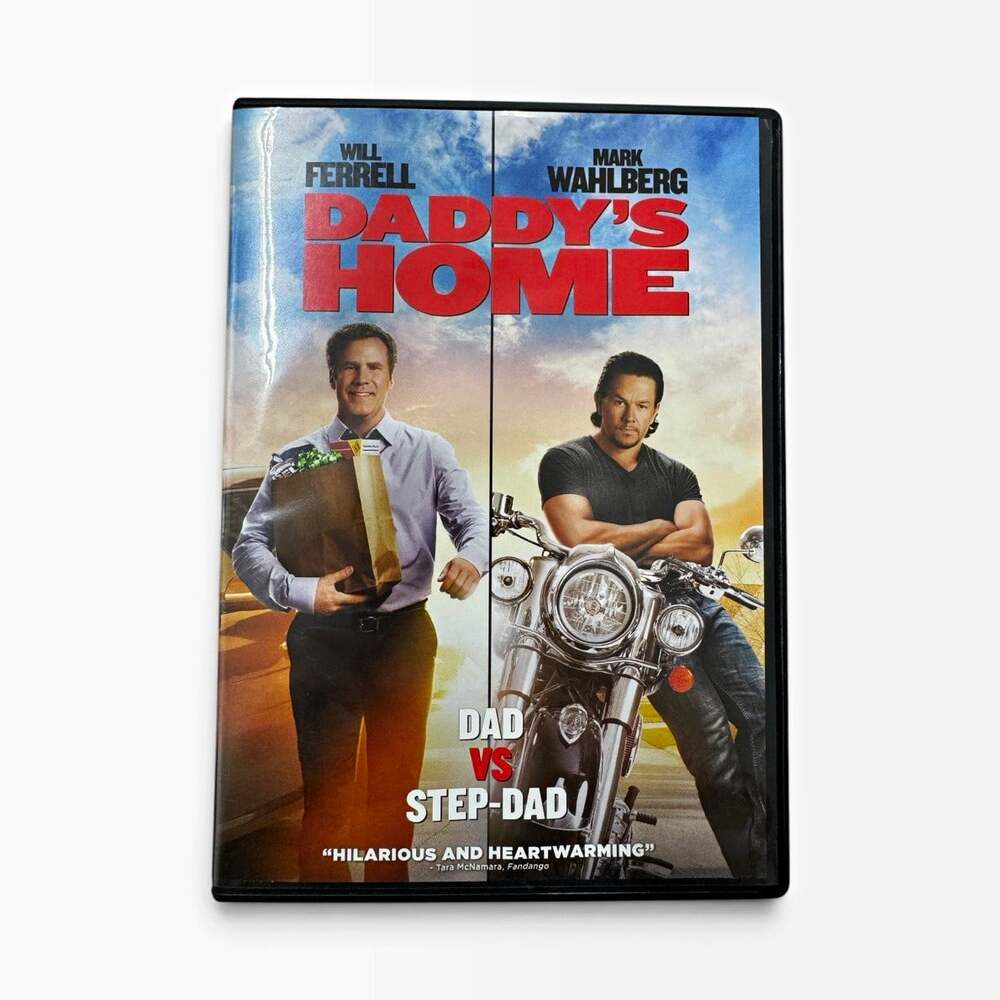 Daddy's Home DVD 2015 Widescreen Will Ferrell Mark Wahlberg Paramount PG-13
